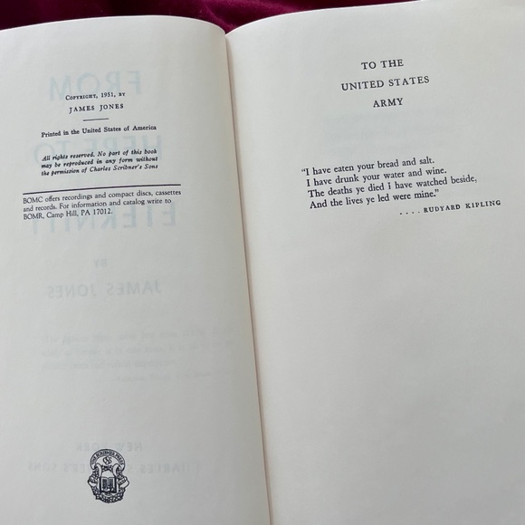 From Here to Eternity by James Joyce 1st edition 1951 - Picture 3 of 5